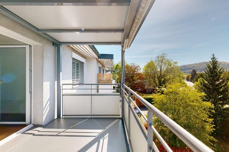 Balkon, Zugang via Wohnzimmer
