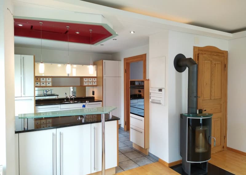 Ruhige 5.5-Zimmer-Wohnung mit Garten und Sauna (3)