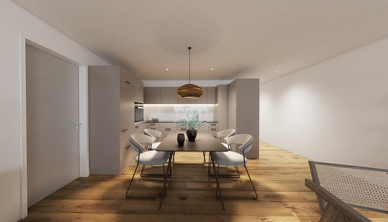 New construction project with 16 condominiums in Gunten (Sigriswil) (1)