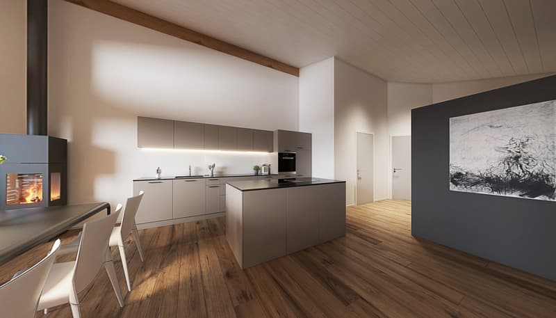 4.5 Zimmer-Dachwohnung in Gunten (Sigriswil) (4)