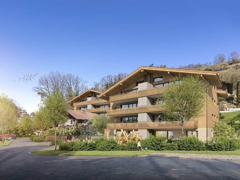 Neubau 3.5 Zimmer-Wohnung EG in Gunten (5)