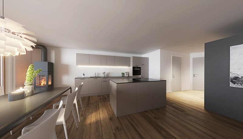 Neubau 4.5 Zimmer-Wohnung 2. OG in Gunten (4)