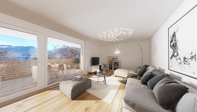 Neubau 4.5 Zimmer-Wohnung 1. OG in Gunten (4)