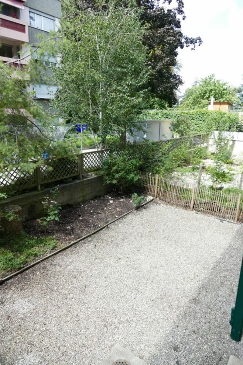 Blick in den Hinterhof