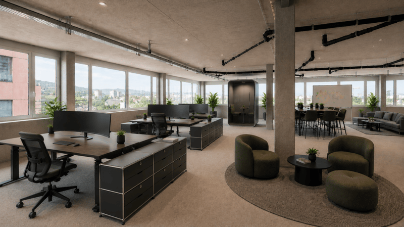 Büro mit ca. 780 m2 in Neubau (3)