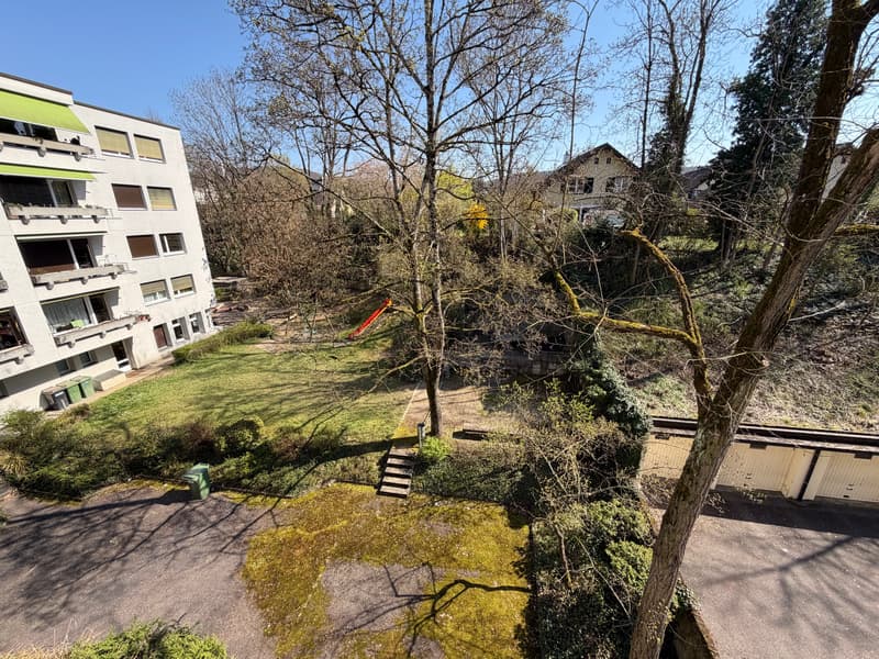Ausblick Hinterhof