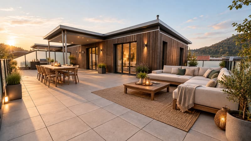 Dachterrasse