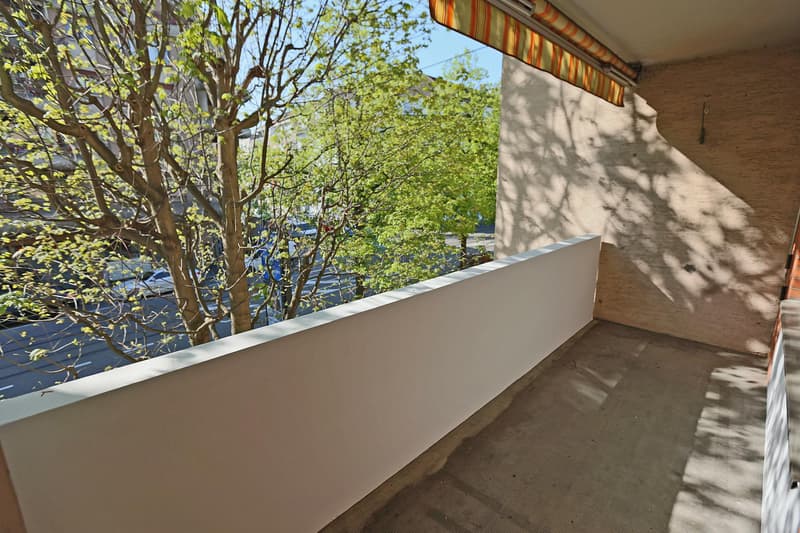 Balkon (Beispielfoto aus baugleicher Wohnung auf dem 1.OG; Abweichungen sind möglich)