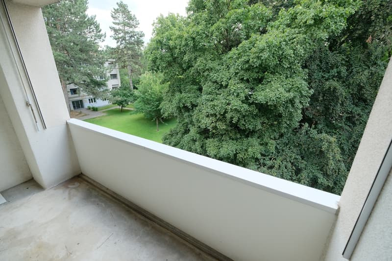 Balkon zur Hof- / Gartenseite
