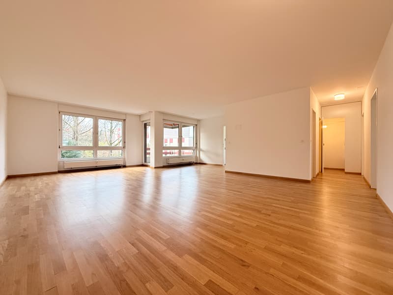 Korridor / Eingang mit offenem Wohnbereich