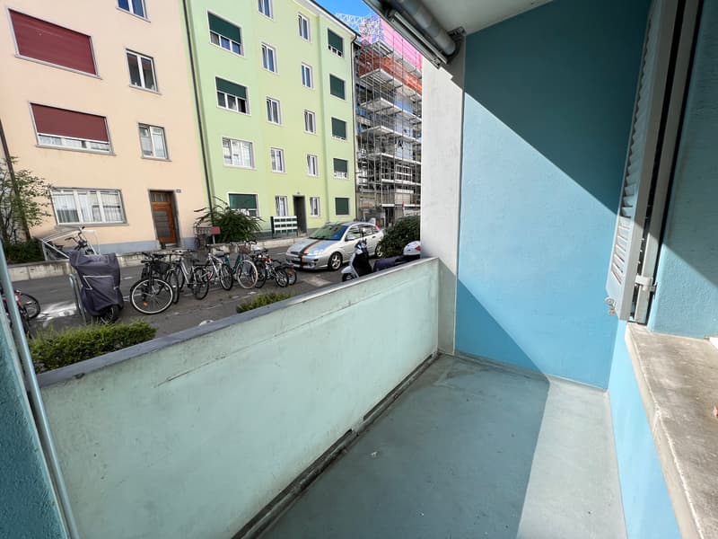 Balkon (Beispielfoto aus baugleicher Wohnung; Abweichungen sind möglich)
