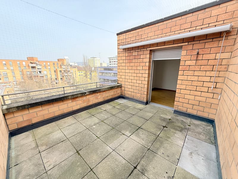 Terrasse zur Hofseite