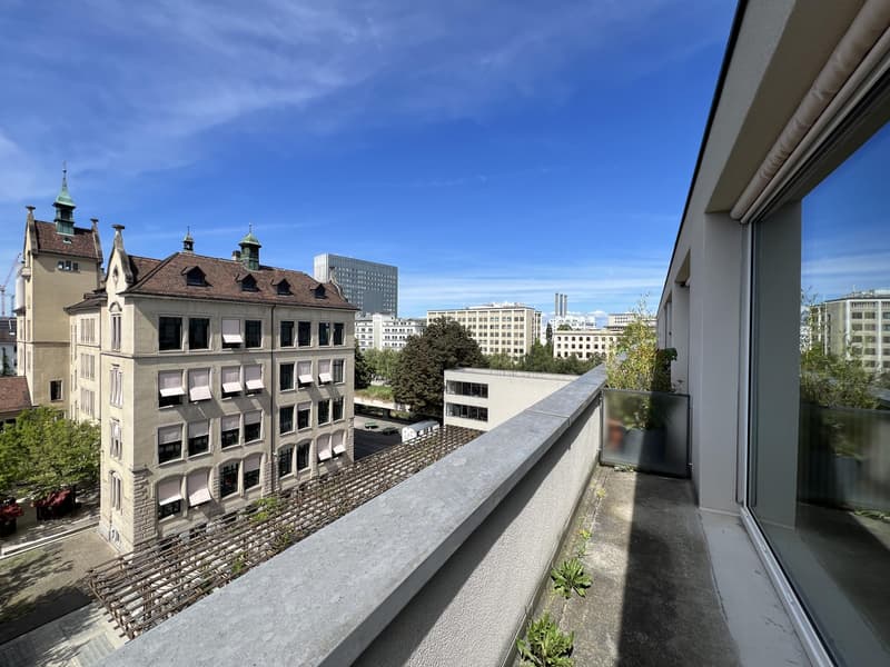 Balkon zur Hofseite