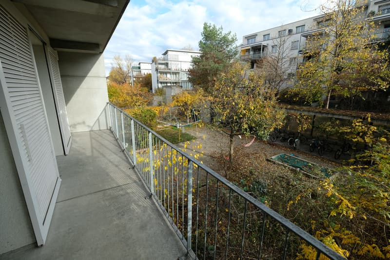 Balkon zur Hofseite