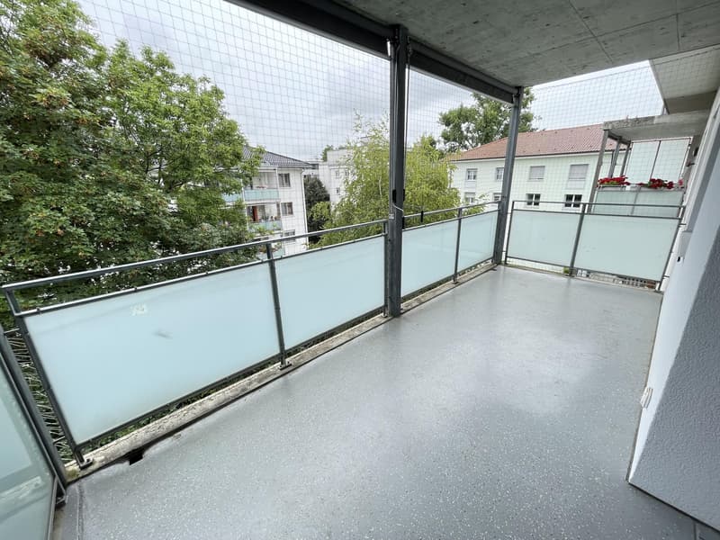 Balkon (Beispielfoto aus baugleicher Wohnung auf dem 4.OG; Abweichungen sind möglich)
