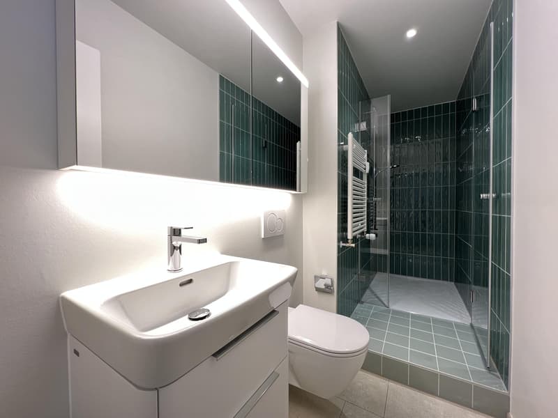 Badezimmer (Beispielfoto aus baugleicher Wohnung; Abweichungen sind möglich)