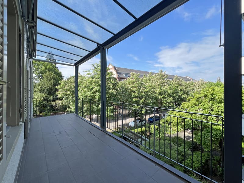 Balkon (Beispielfoto aus baugleicher Wohnung im 2.OG; Abweichungen sind möglich)