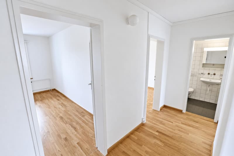 Korridor / Eingang (Beispielaufnahme auf baugleicher Wohnung; Abweichungen sind möglich)