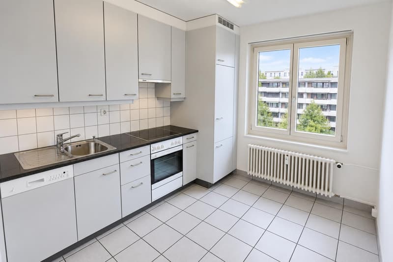 Küche (Beispielaufnahme auf baugleicher Wohnung; Abweichungen sind möglich)