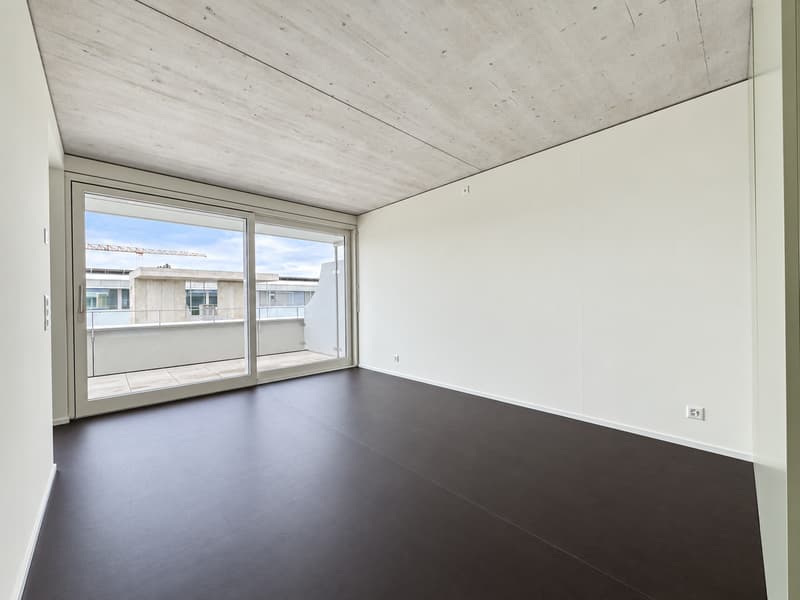 Wohnzimmer (Foto aus baugleicher Wohnung; kleinere Abweichungen sind möglich)