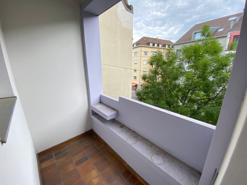 Balkon (Beispielfoto aus baugleicher Wohnung; Abweichungen sind möglich)