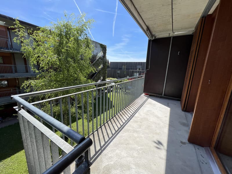 Balkon (Beispielfoto aus baugleicher Wohnung; Abweichungen sind möglich)