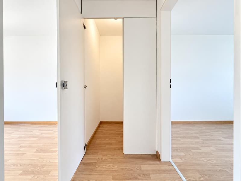 Reduit mit Zimmer 3 und 2