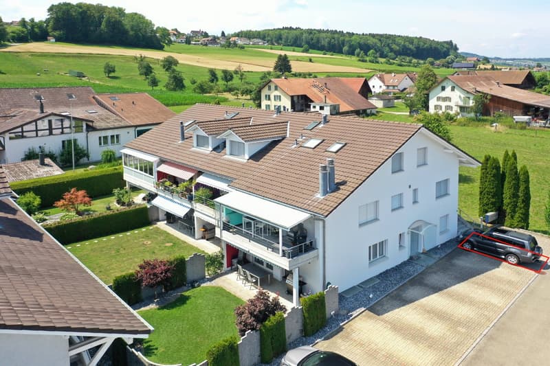 Beautiful maisonette apartment in a quiet sunny location in Waltenschwil (1)