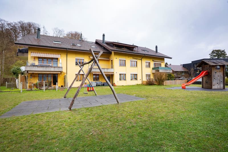 Attractive 3.5-room apartment with balcony including storage room in the basement and parking space in Oberbipp (2)