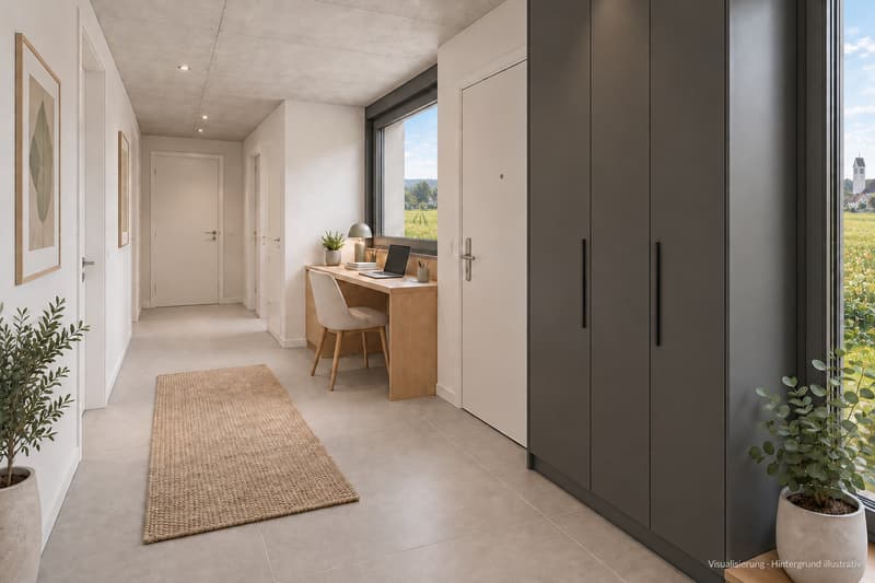 4 ½ Zimmer-Wohnung, 4542 Luterbach (8)