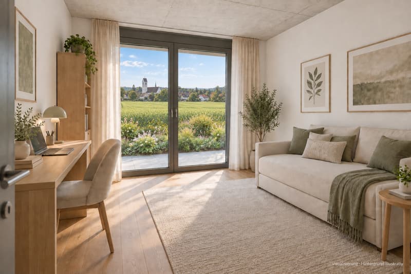 4 ½ Zimmer-Wohnung, 4542 Luterbach (9)