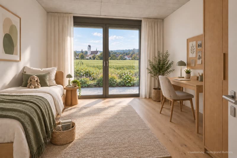 4 ½ Zimmer-Wohnung, 4542 Luterbach (5)