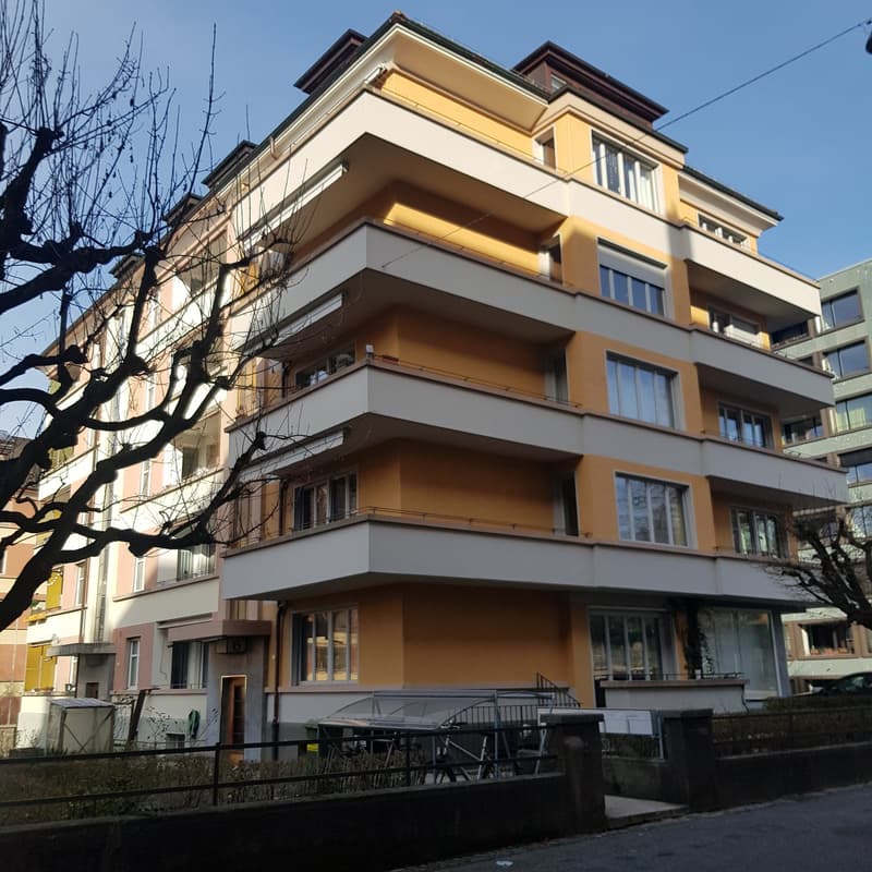Moderne Wohnung mit Mansarde (1)