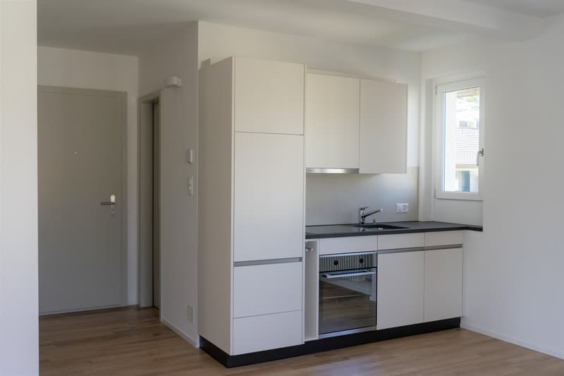 Very bright, sunny 2-room single apartment on the ground floor (2)