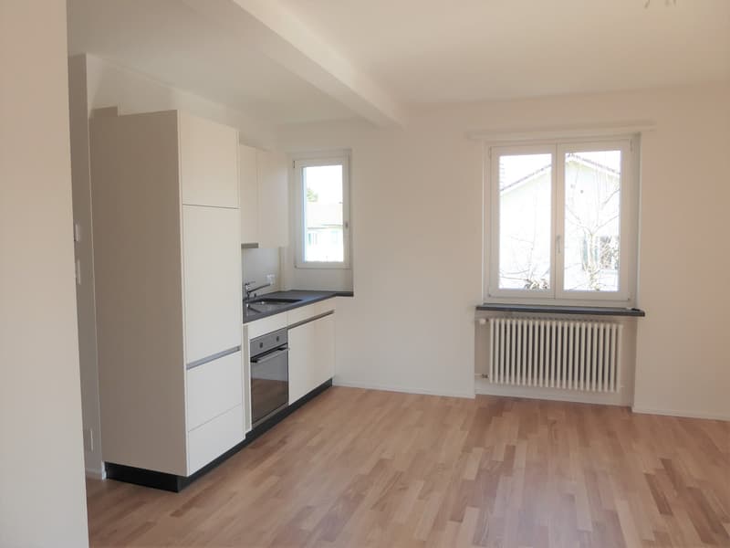 Very bright, sunny 2-room single apartment on the ground floor (3)