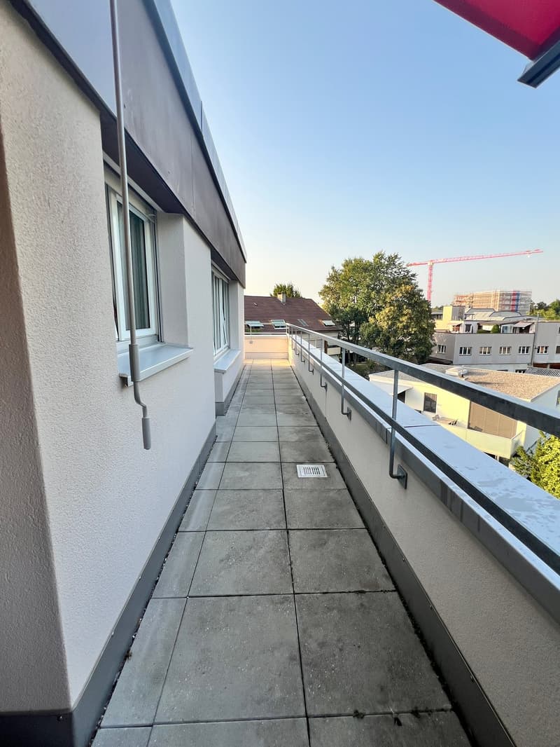 Sonnige 2.5 - Zimmer-Attikawohnung mit grosser Terrasse! (8)