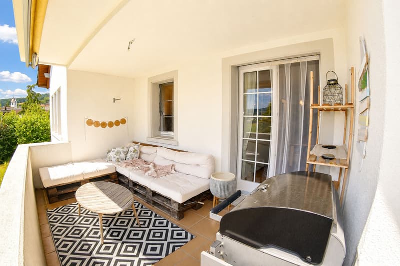 Der gemütliche Balkon