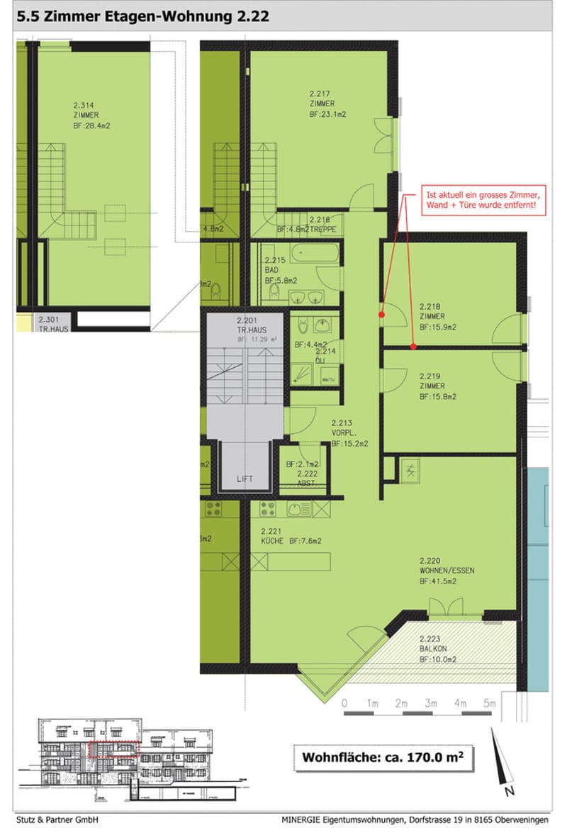 Wohnungsgrundriss