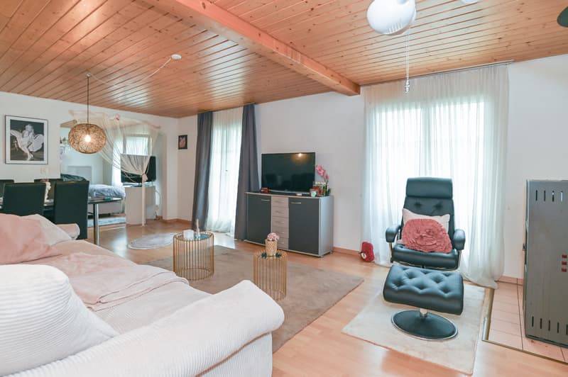 Wohn-Esszimmer mit...