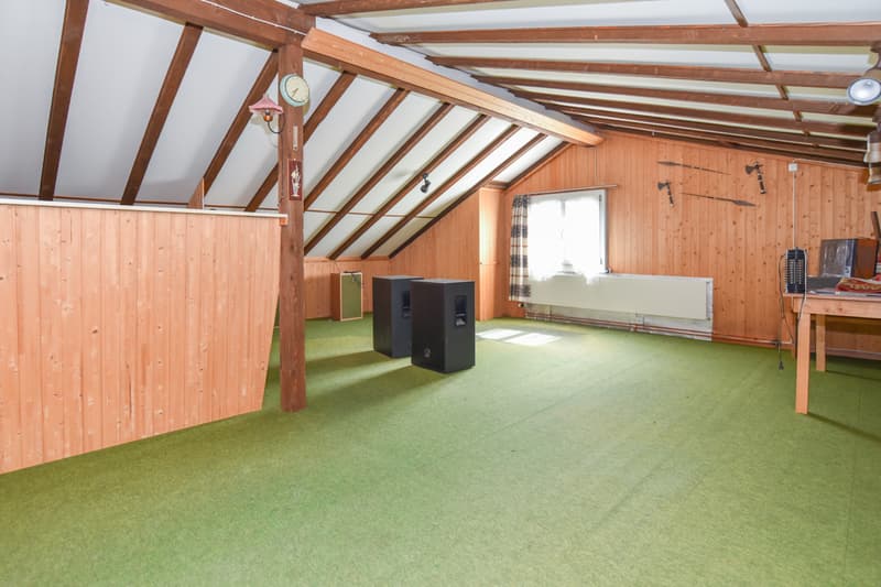 Beheiztes Dachzimmer
