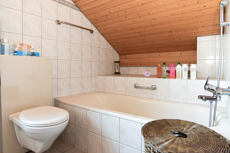 ...mit Badewanne