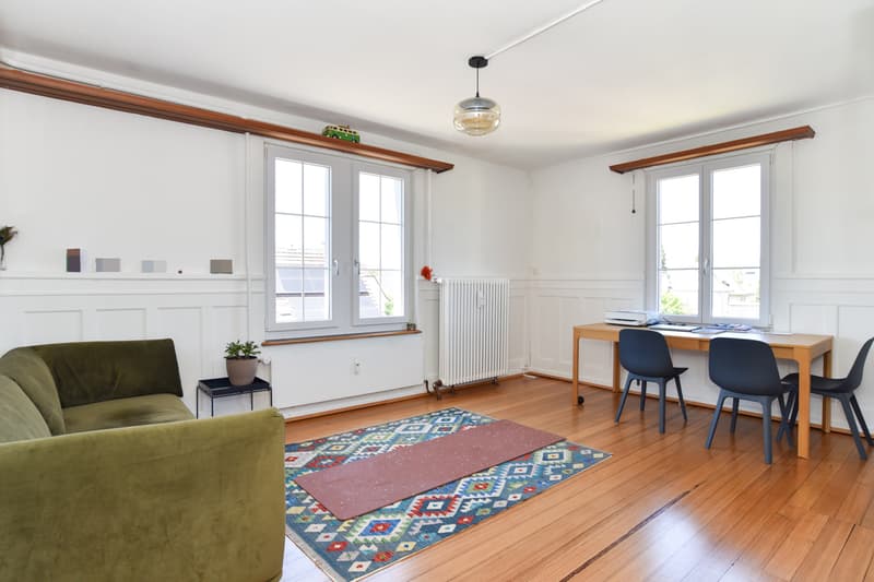 Wohnzimmer im DG