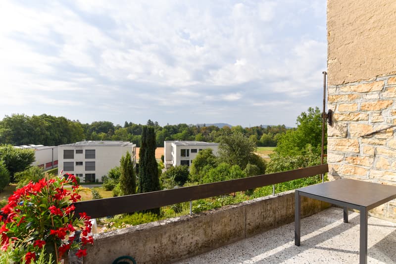 Terrasse mit Aussicht