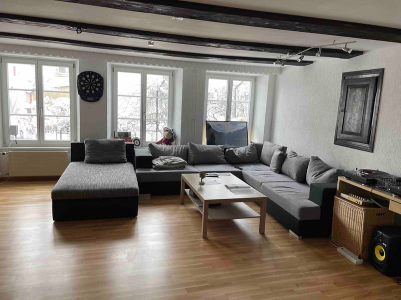 Wohnen 4.5-Zimmer-Wohnung EG/1.OG