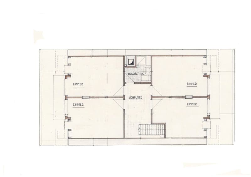 Grundriss 2.OG, 3-Zimmer-Wohnung