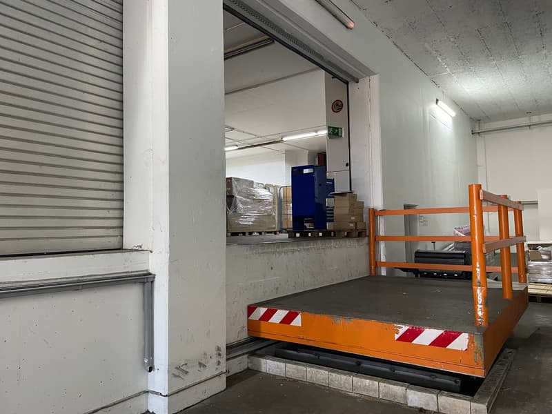 Hubplattform Rampe