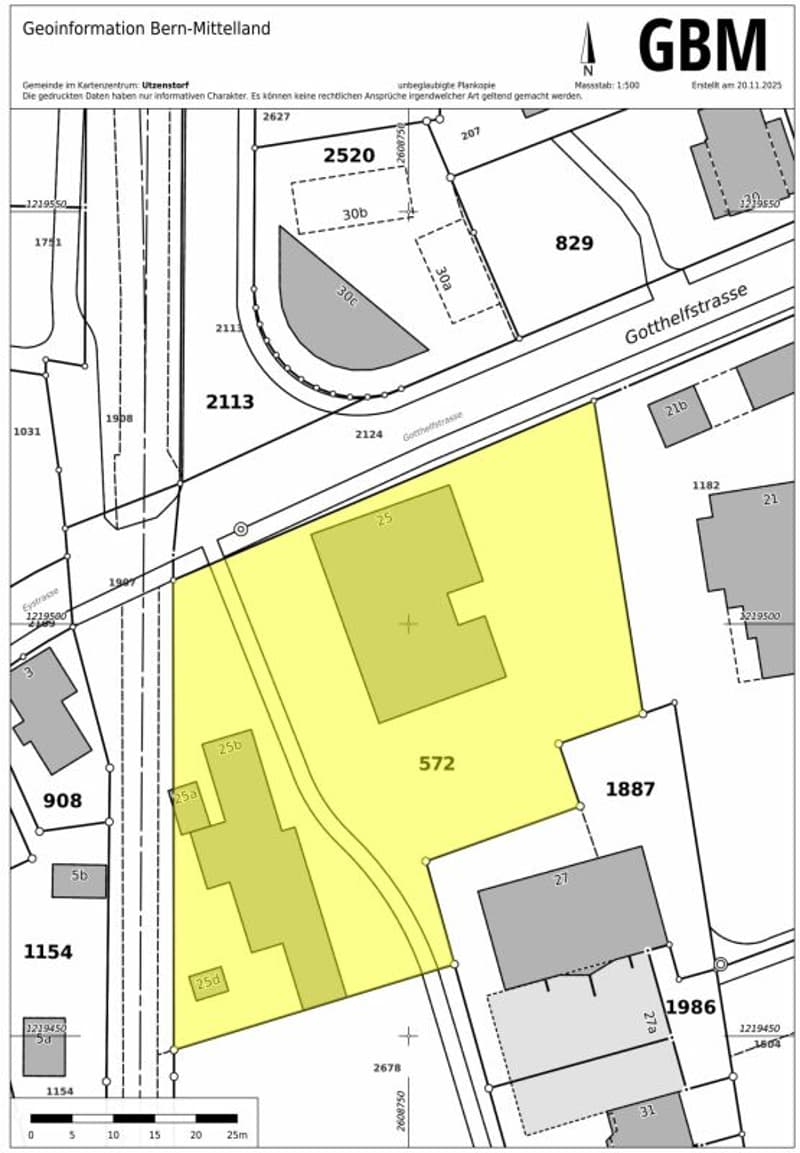 Ehemaliges Bauernhaus Gotthelfstrasse 25, 3437 Utzenstorf