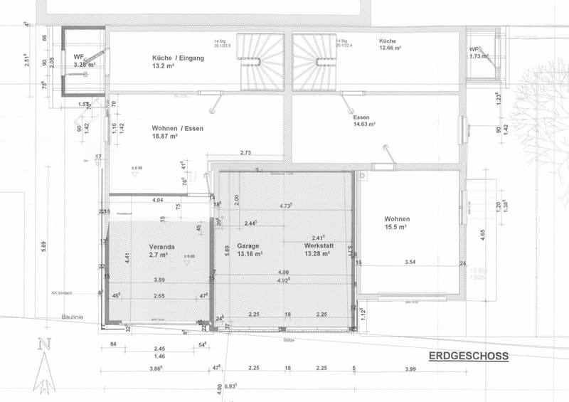 Baulandparzellen Forstweg 34,34a, 3012 Bern