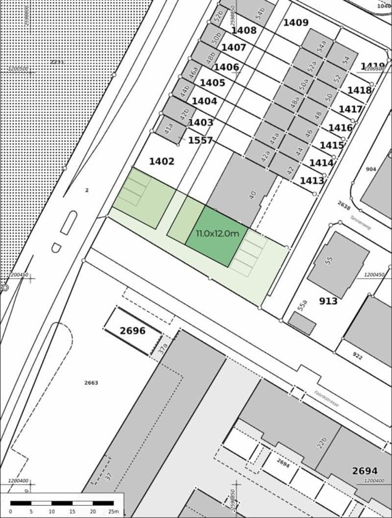 Baulandparzellen Forstweg 34,34a, 3012 Bern