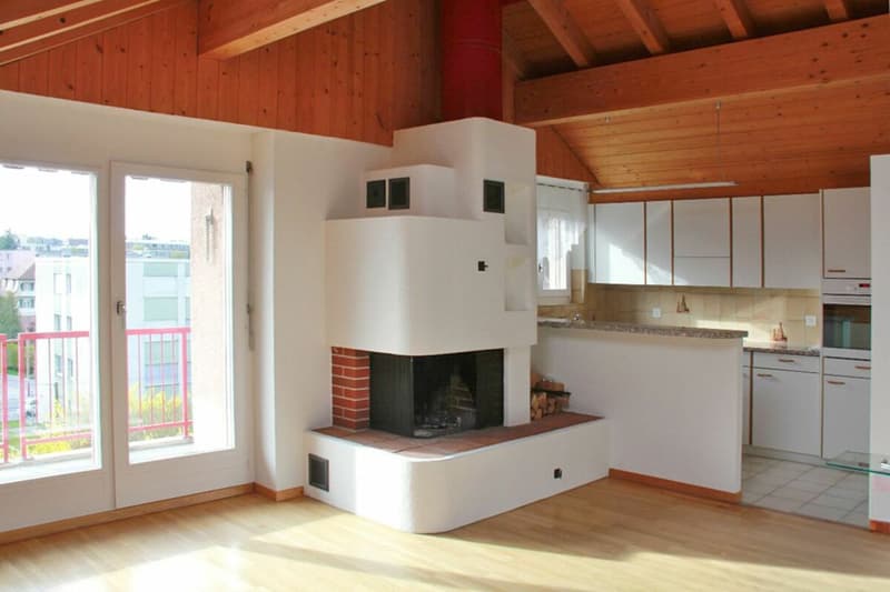 Heimelige Dachwohnung an zentraler Lage (1)